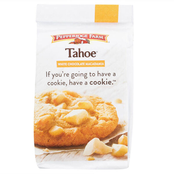 Pepperidge Farm Tahoe Crispy White Chocolate and Macadamia Cookies 204g. - Image 3