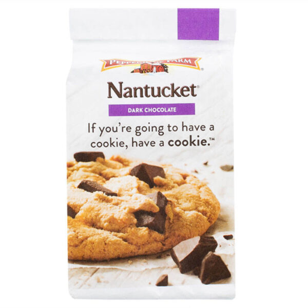 Pepperidge Farm Nantucket Dark Chocolate Crispy Cookies 204g. - Image 3