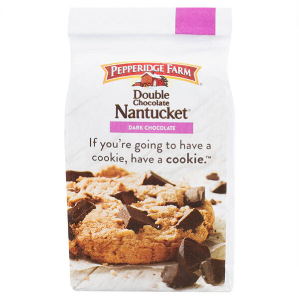 Pepperidge Farm Double Chocolate Nantucket Crispy Cookies 220g. - Image 3