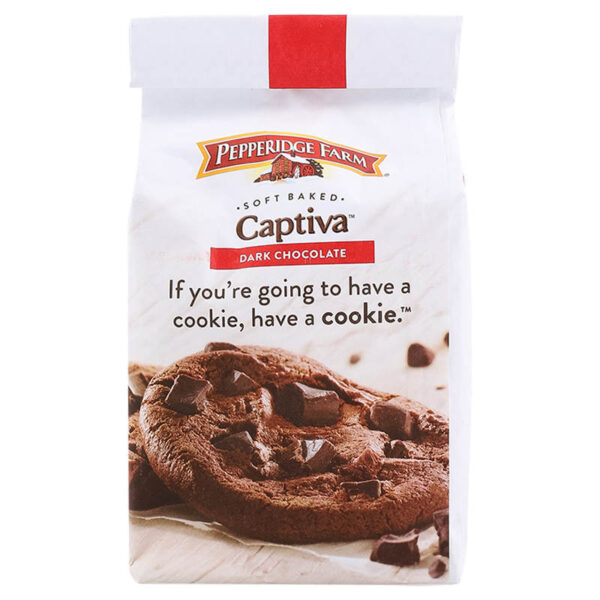 Pepperidge Farm Captiva Soft Cookies Dark Chocolate 244g. - Image 3