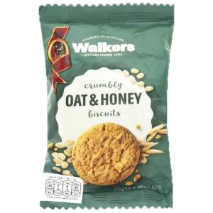 Walkers Honey and Oatmeal Biscuit 25g.