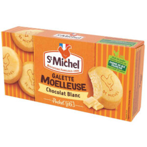 St.Michel Galette Moelleuse Chocolat Blanc 180g.