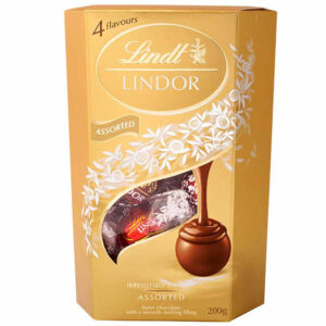 Lindt Lindor Cornets Assorted Chocolate 200g.