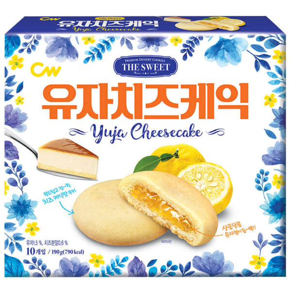 CW The Sweet Yuja Cheese Cake Cookie 190g.