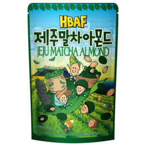HBAF Jeju Matcha Almond 190g.