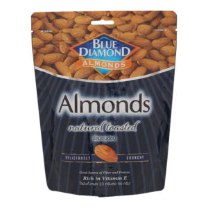 Blue Diamond Natural Roasted Almonds 400g.