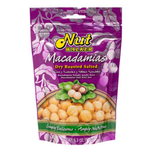 Nut Walker Macadamias Dry Roasted Saltod 140g.