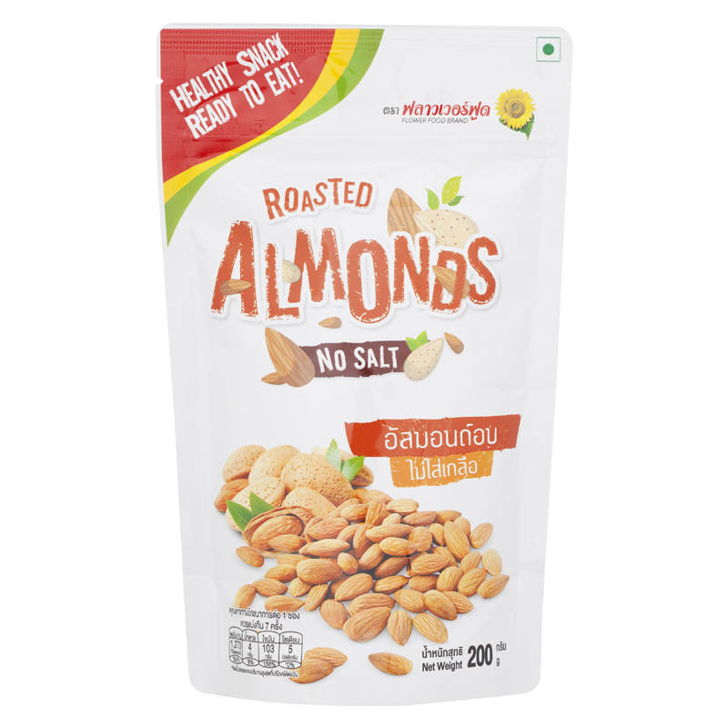 Flower Food No Salt Amlonds 200g.