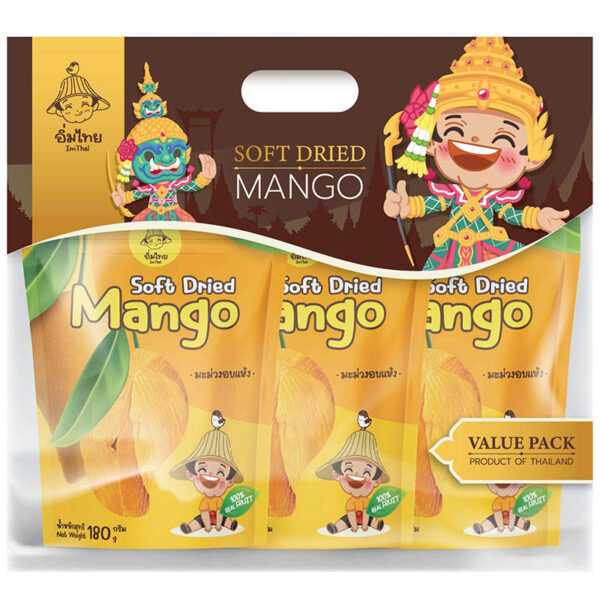 Im Thai Soft Dried Mango 540g. Pack 3